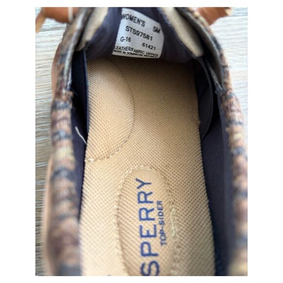Sperry Top Sider Boat Shoes Women's 5M STS97581 Brown - Picture 2 of 5